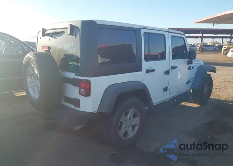 2015 Jeep Wrangler Unlimited Sport from USA, damaged, VIN 1C4BJWDG9FL760919